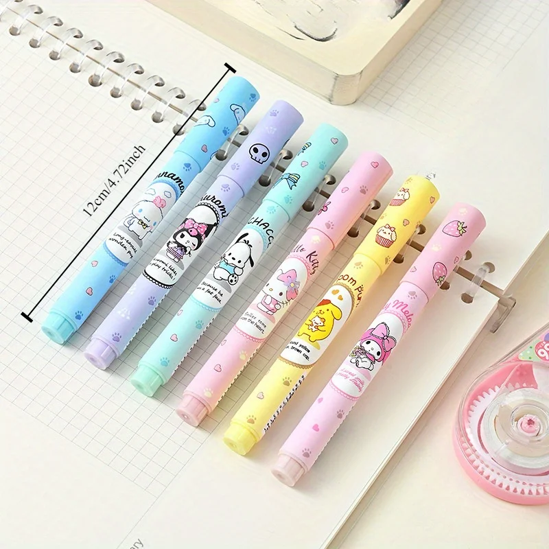 Authorized Sanrio highlighter highlighter, eye protection color marker, key marker, hand account pen