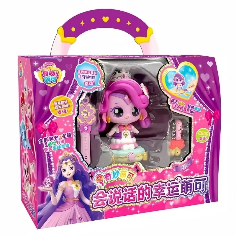 

2025 New Original Catch Teenieping Storytelling Munchkin Touch Action Figure Models Luck Mengke Cute For Children Birthday Gifts