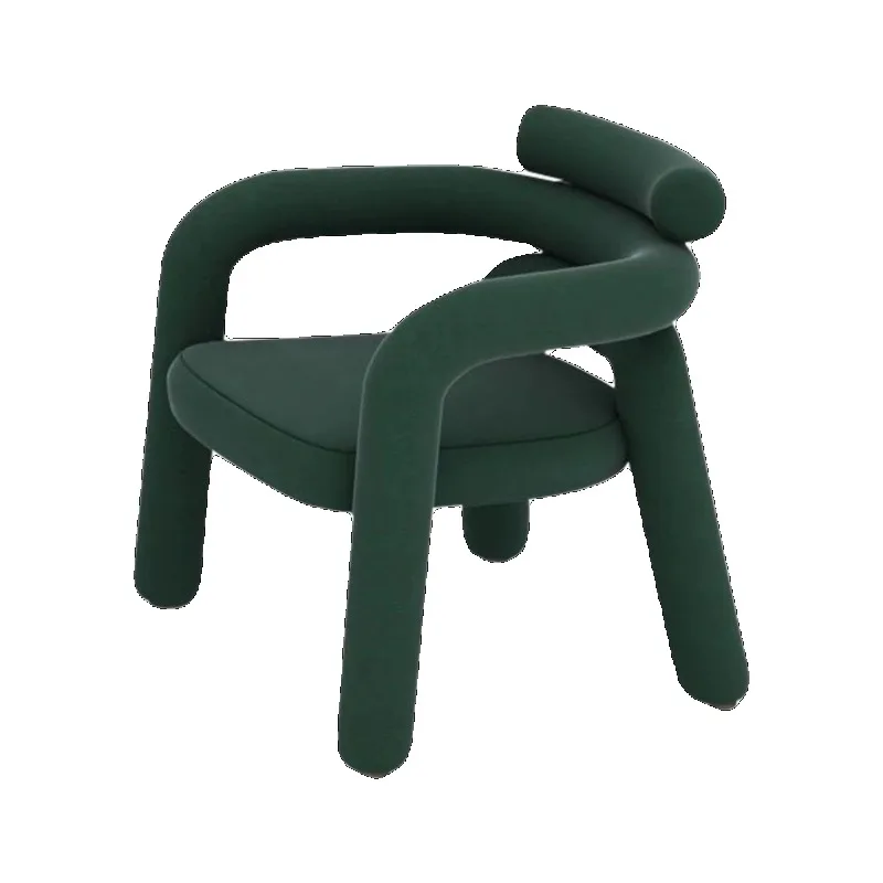 

Personalized lounge chairs, Internet celebrity living room balconies, simple and creative special-shaped fabrics curved pipes