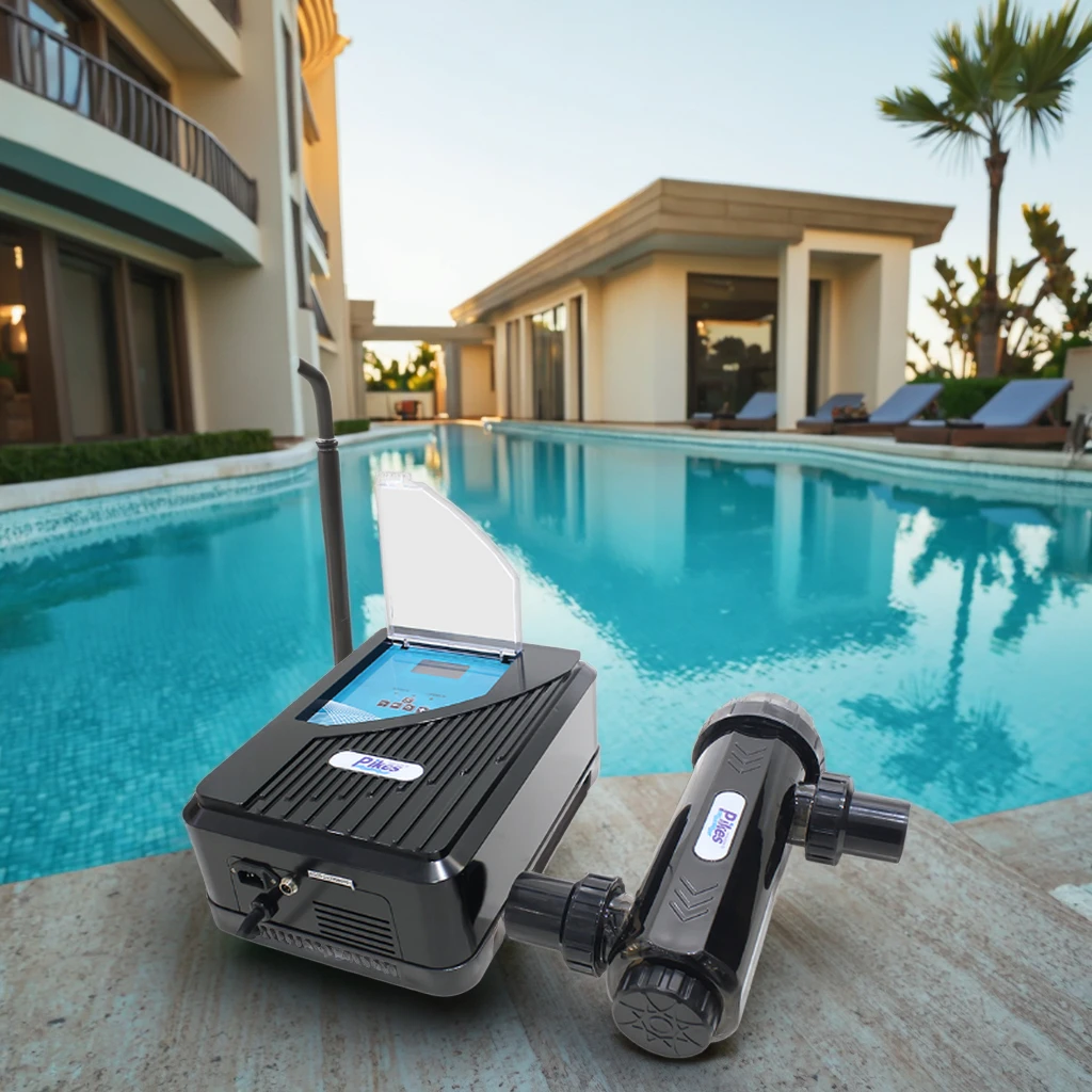 

Pikes NQ30 40g/H SPA Chlorine Generator 100~240V Swimming Pool Salt Chlorinator Aluminium Electrolyzer Pool Equipment