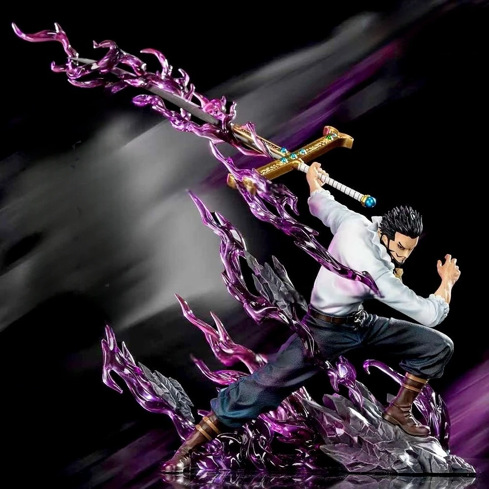 

20Cm One Piece Anime Figure Dracule Mihawk GK Action Figures PVC Figurine Collectible Limited Edition Model Toy Birthday Gift