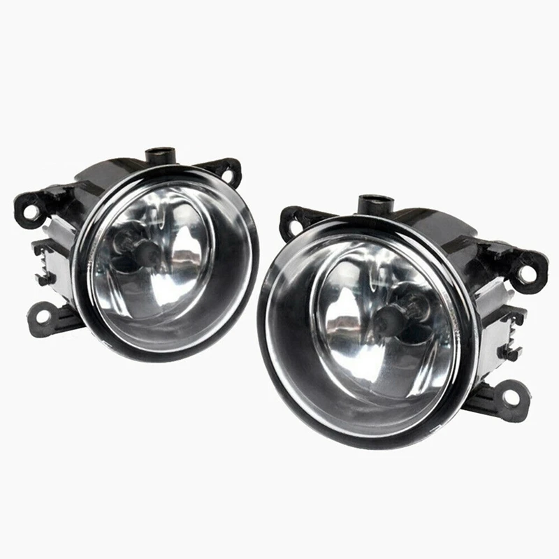 2Pcs For Nissan Pathfinder Ford Acura Subaru Honda Clear Bumper Fog Light Lamps LH+RH Parts Accessories