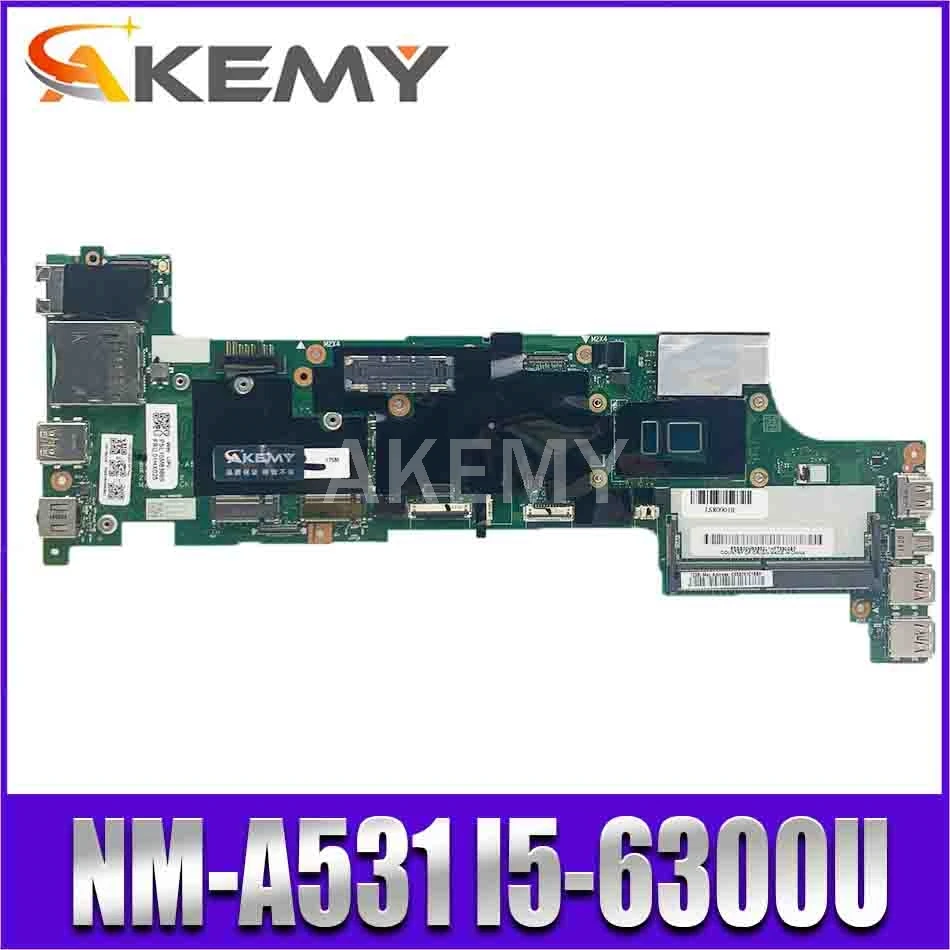 

For Lenovo Thinkpad X260 Motherboard NM-A531 i3 i5 i7 6th Gen 01HX025 01HX03501EN193 00UP200 00UP188 Mainboard ThinkPad