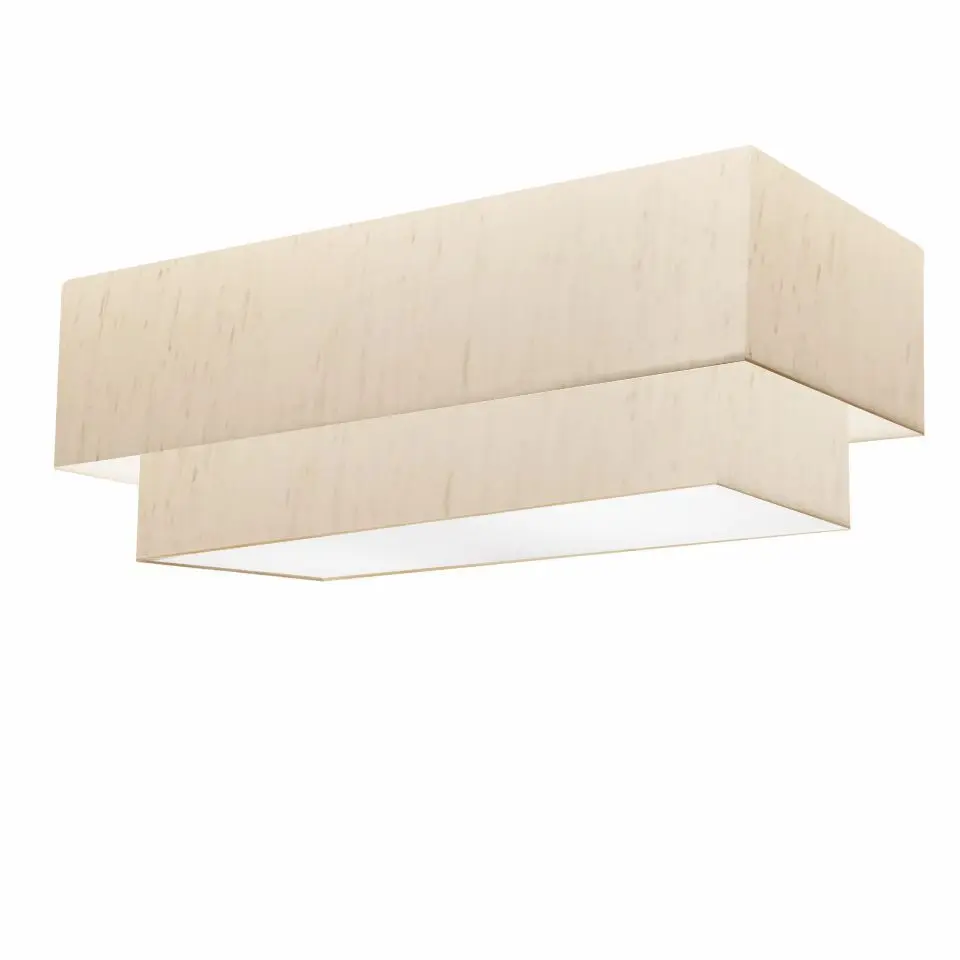 Plafon For Bathroom Rectangular SB-3072 Dome Color Linen Beige