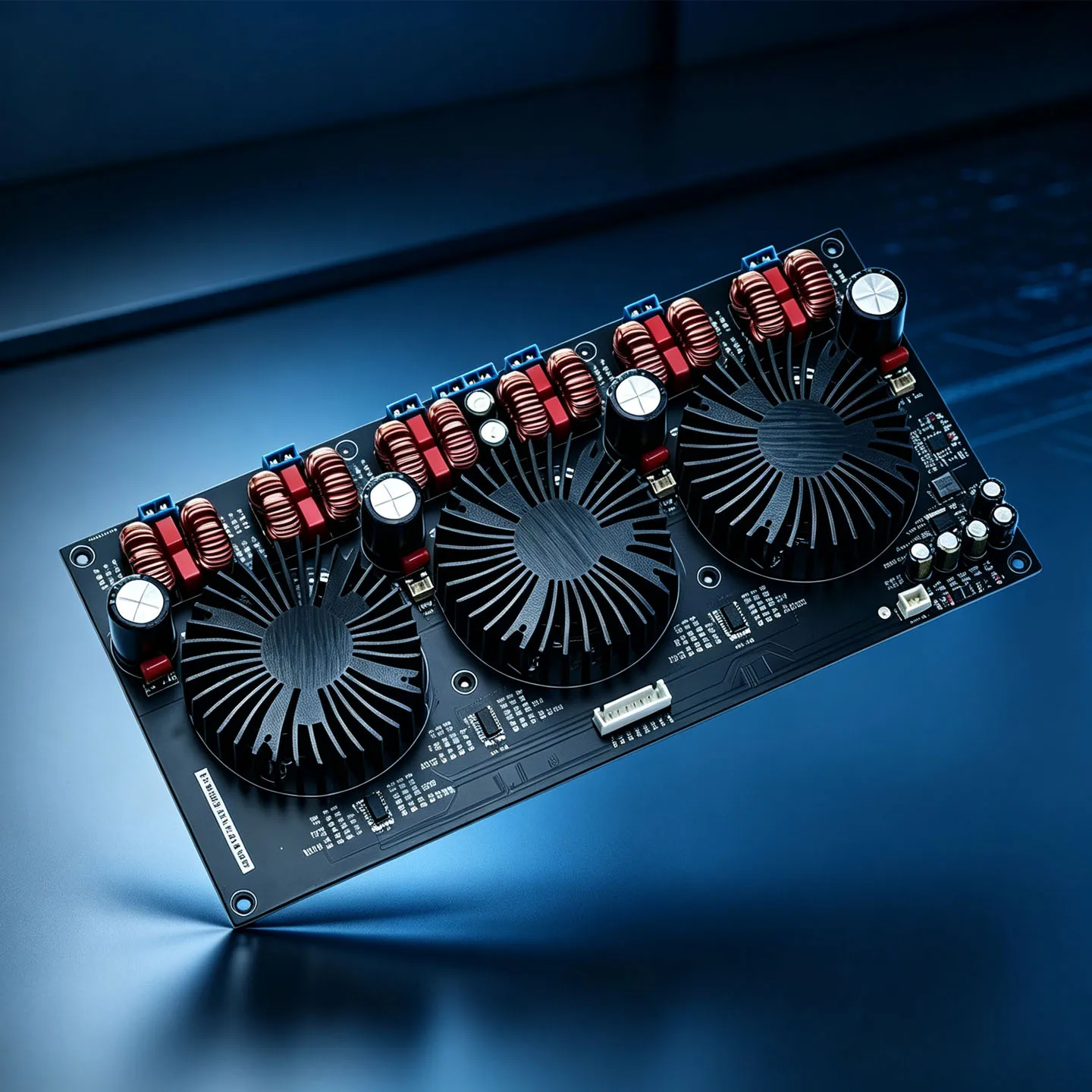 YJCO 300W×6 TPA3255 5.1 Channel HiFi Digital Power Amplifier Board Class D 6CH Audio Amp Board DC 24V-48V for 4Ω/8Ω Speaker