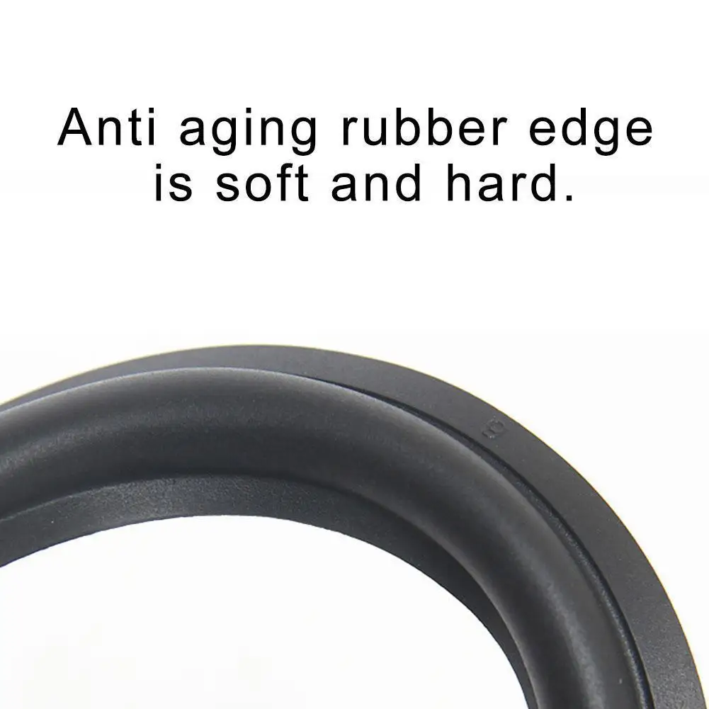 3/4/5/6/6.5/8/10/12 بوصة حافة مطاطية مرنة لإصلاح مكبر الصوت حافة محيطية ناعمة مكبر الصوت 2025 جديد