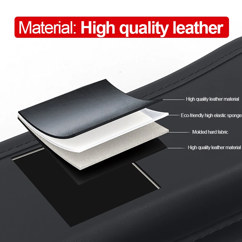 For Toyota Camry 70 XV70 2018 2019 2020 2021 2022 2023 2024 Hybrid Car Seat Crevice Slot Storage Box Bag Built-in Pocket Cover