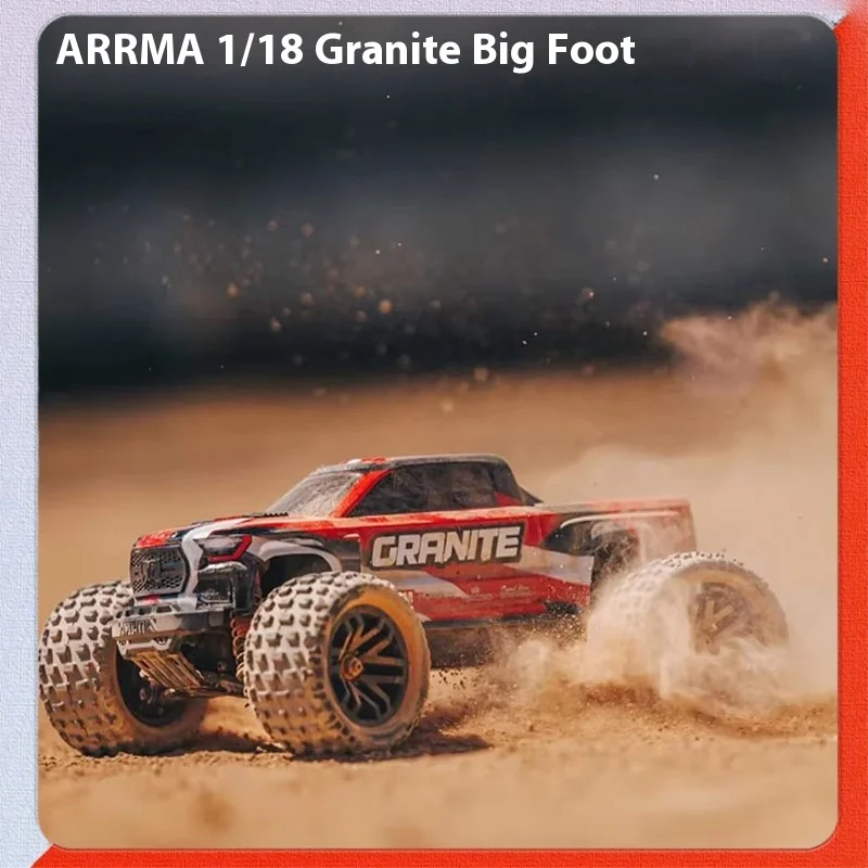 Arrma 1/18 Remote-controlled Vehicle Rtr Granite Grom Small Granite Rc Remote-controlled Electric Off-road Climbing Vehicle