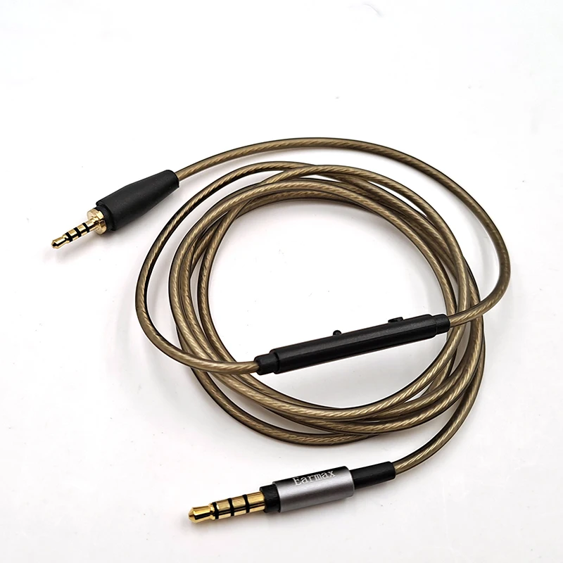 Earmax For Sennheiser Replaceable 3.5mm to 2.5mm Silver Plated Headset   Upgrade Cable