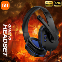 Xiaomi 3.5mm Wired Gaming Headphones Game Headset Noise Cancelling Earphone with Microphone Volume Control for Play Station PC