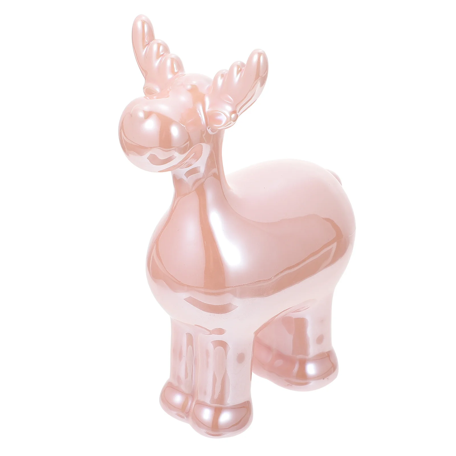 

1Pcs Christmas Reindeer Decorative Desktop Adornment Realistic Texture Xmas Home Party Ornament Christmas Decor