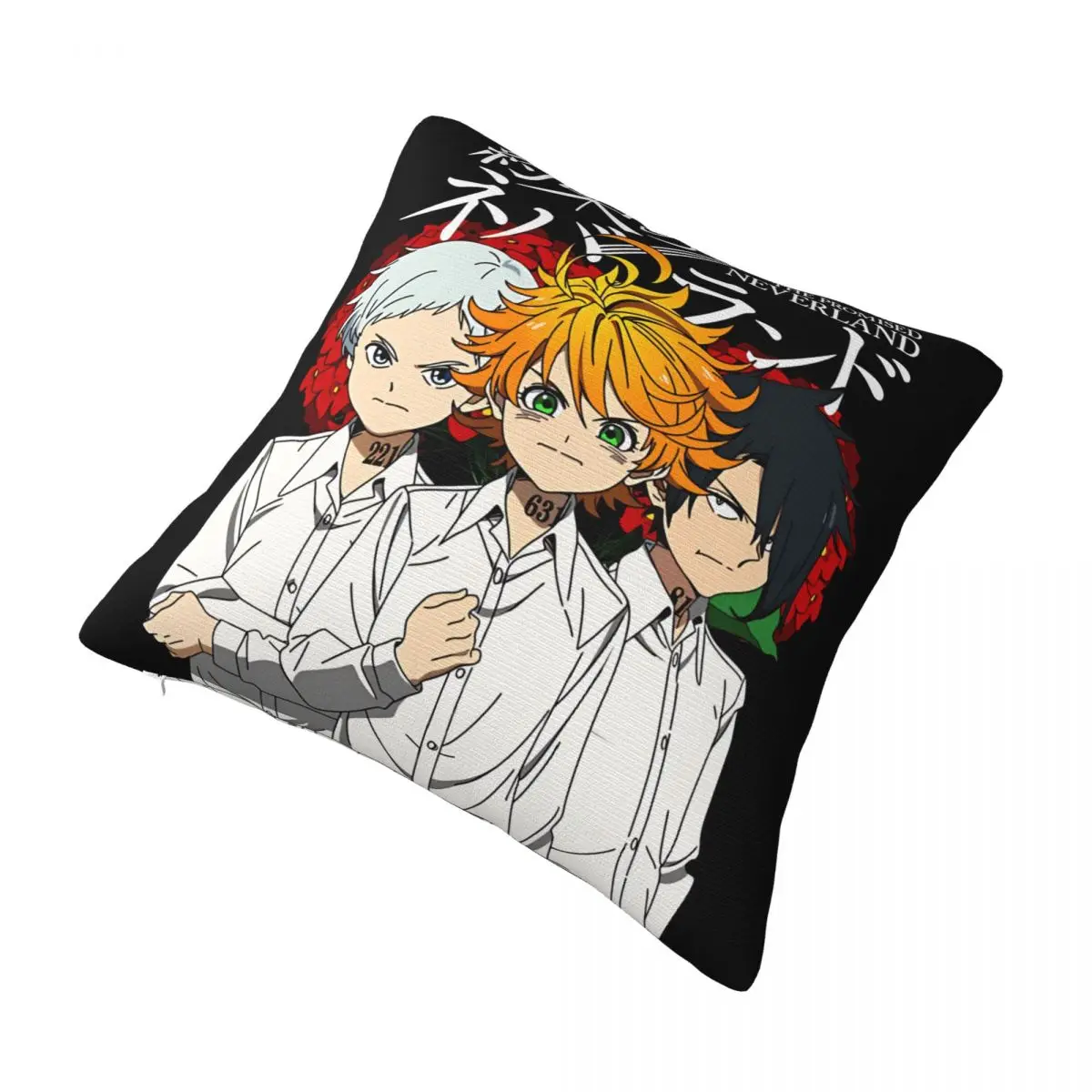 وعد نيفرلاند كيس وسادة إيما راي نورمان الثلاثي غطاء الوسادة غطاء وسادة سادات لكرسي أريكة ديكور المنزل