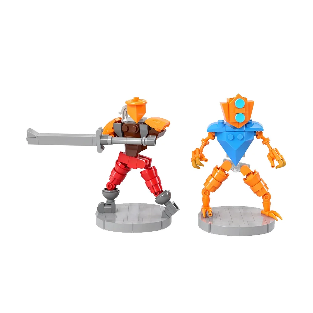 

MOC Slay the Spire 2 Building Blocks Ironclad Silent Defect Watcher 4-Figure Set Roguelike Card Game Brick Toys Adult Fans Gift