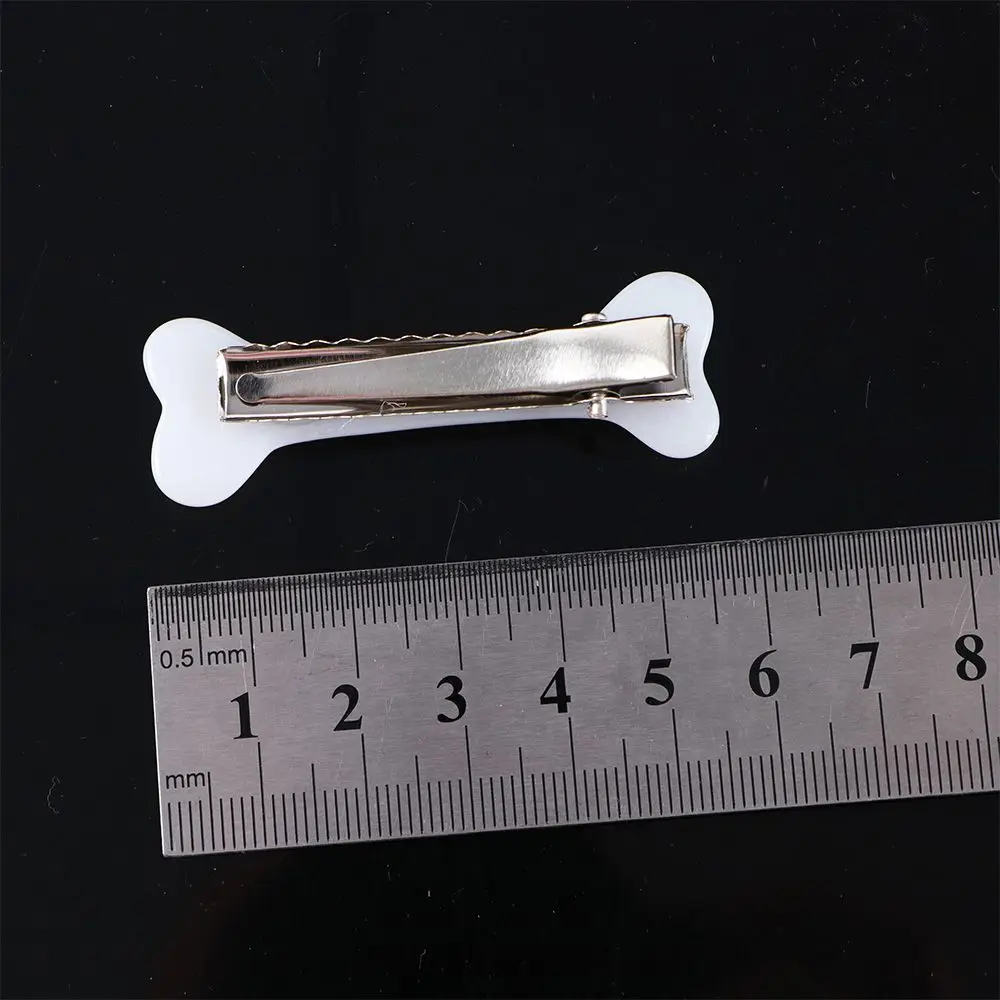 

Punk Cute Girl Hair Decoration Dog Bone Design Hair Accessories Lovely Hairpin Barrettes Headwear Hair Clips