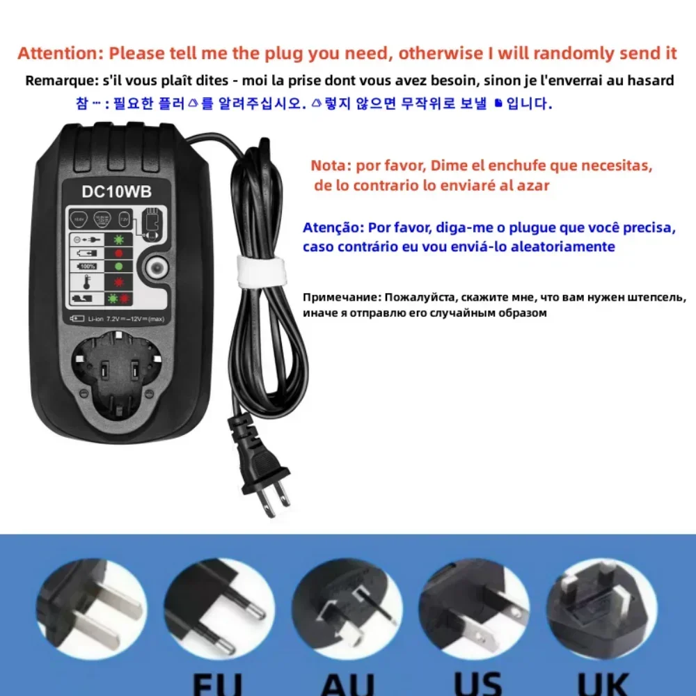 3500mAh for Makita 7.2V BL7010 BL0715 DF010 DF012 DF022 194355-4 194356-2 198000-3 Electric Tools Battery