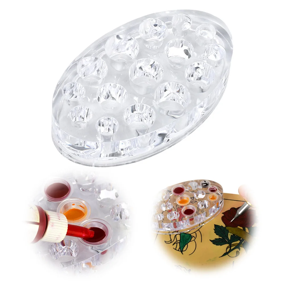 Рисунок 5 - Эллипс, акриловый пигмент