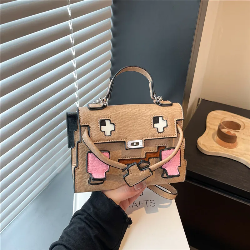 حقيبة يد نسائية عصرية حقيبة كتف جلدية عبر الجسم رسول حقائب يد نسائية فاخرة مصمم العلامة التجارية الشهيرة #2