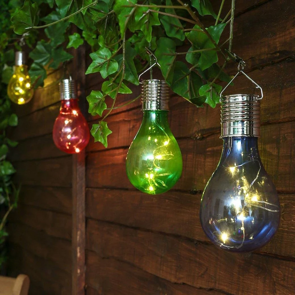 

Led Solar Light Bulb Built-in 40mah Battery Outdoor Hanging Lanterns For Party Garden Home Patio Decor Drop Shipping