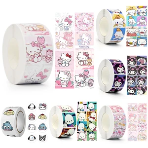 サンリオ漫画ステッカーロール/500PC 10ベストセールスメロディーステッカー-9