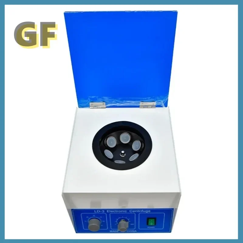 LD-3 Laboratory Centrifuge 50ml × 6 Tubes 4000rpm Electric Blood PRP Centrifuge Centrifugal 2770xg Centrifugal Force 110V / 220V