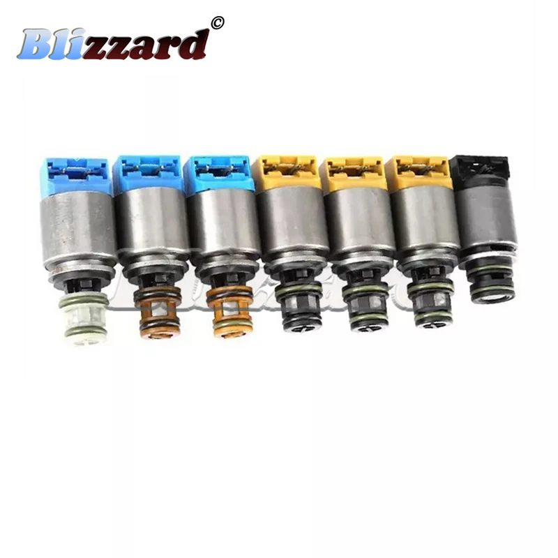 

7PCS Valves Transmission Solenoids 6HP19 6HP26 6HP32 for BMW for AUDI Gearbox Solenoid Valve Set Vites 1068298044 1068298045