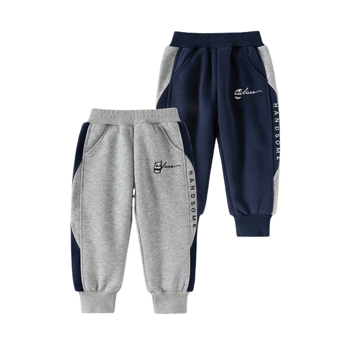 

Toddler Boys Pants Elastic Kids Trousers Children's Clothes