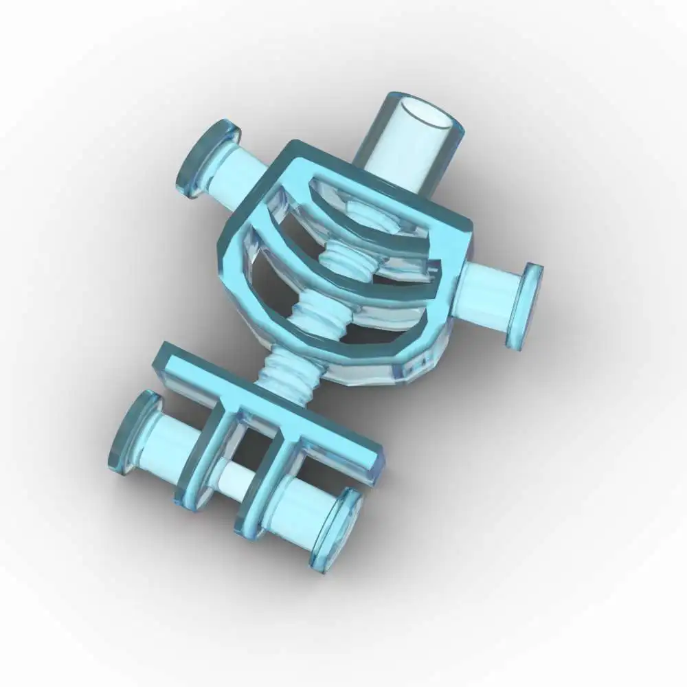 Moc 10 pçs parte tijolo 60115 esqueleto corpo blocos de construção ombro compatível montar quebra-cabeça partículas brinquedo diy dia das bruxas presente do miúdo