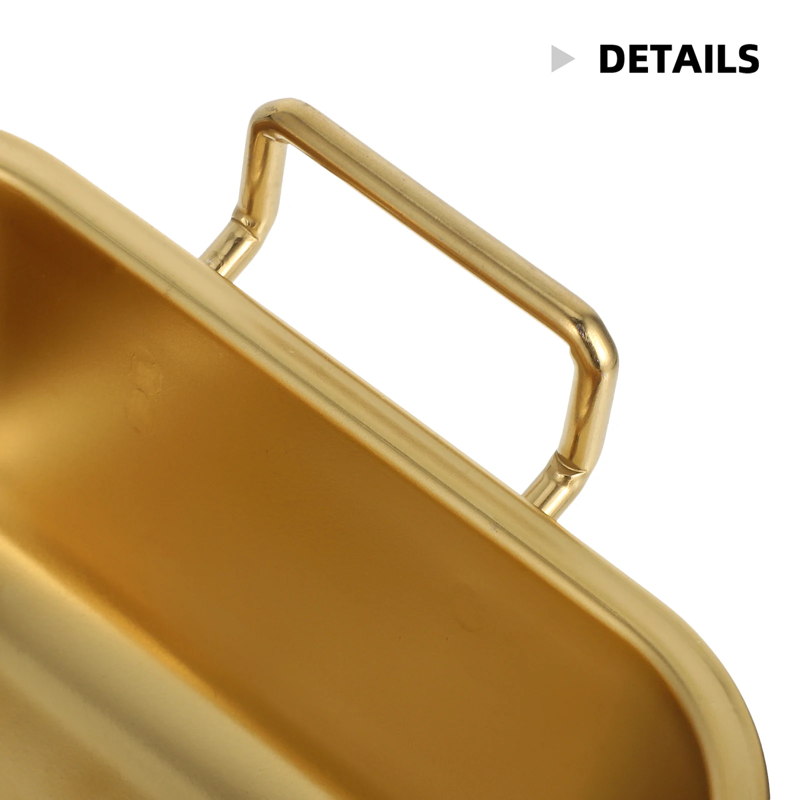 الفولاذ المقاوم للصدأ مربع مربع يخدم للدجاج المقلي البطاطس المقلية تيراميسو الحلويات وعاء للوجبات الخفيفة مسطحة القاع المنزل