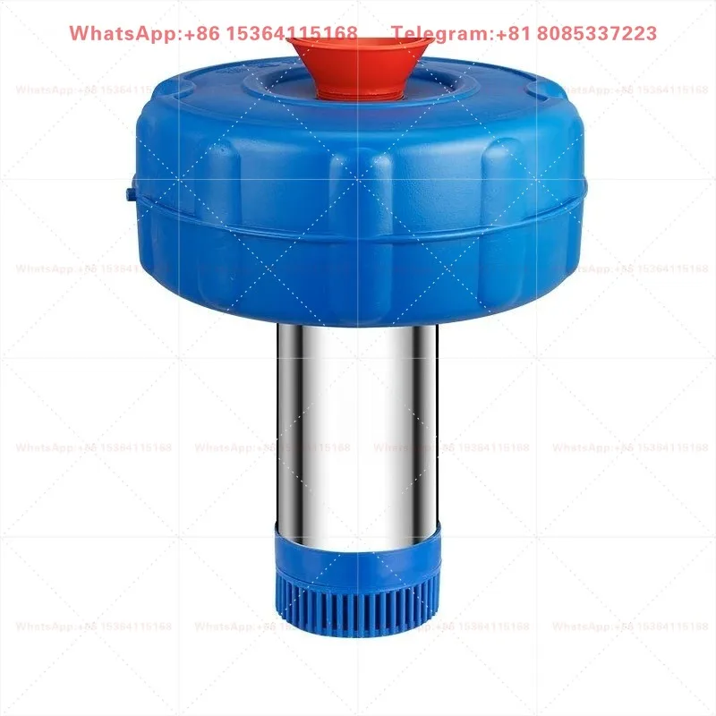 1PCS stainless steel fully automatic 220V aquaculture pond floating oxygen pump