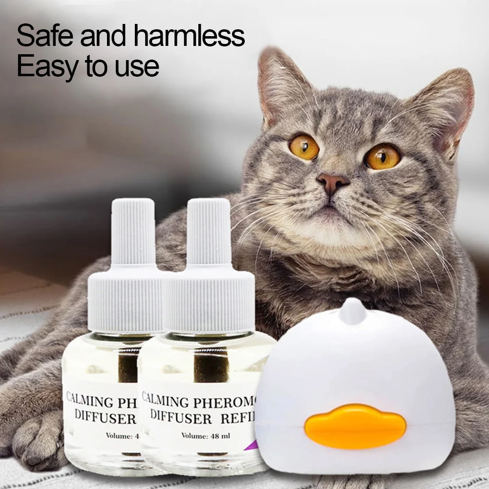 Cat Pheromones Calming Diffuser Stress Relief Cat Calming Pheromone Diffuser Cats Anti Anxiety Calm Diffusers for Cats