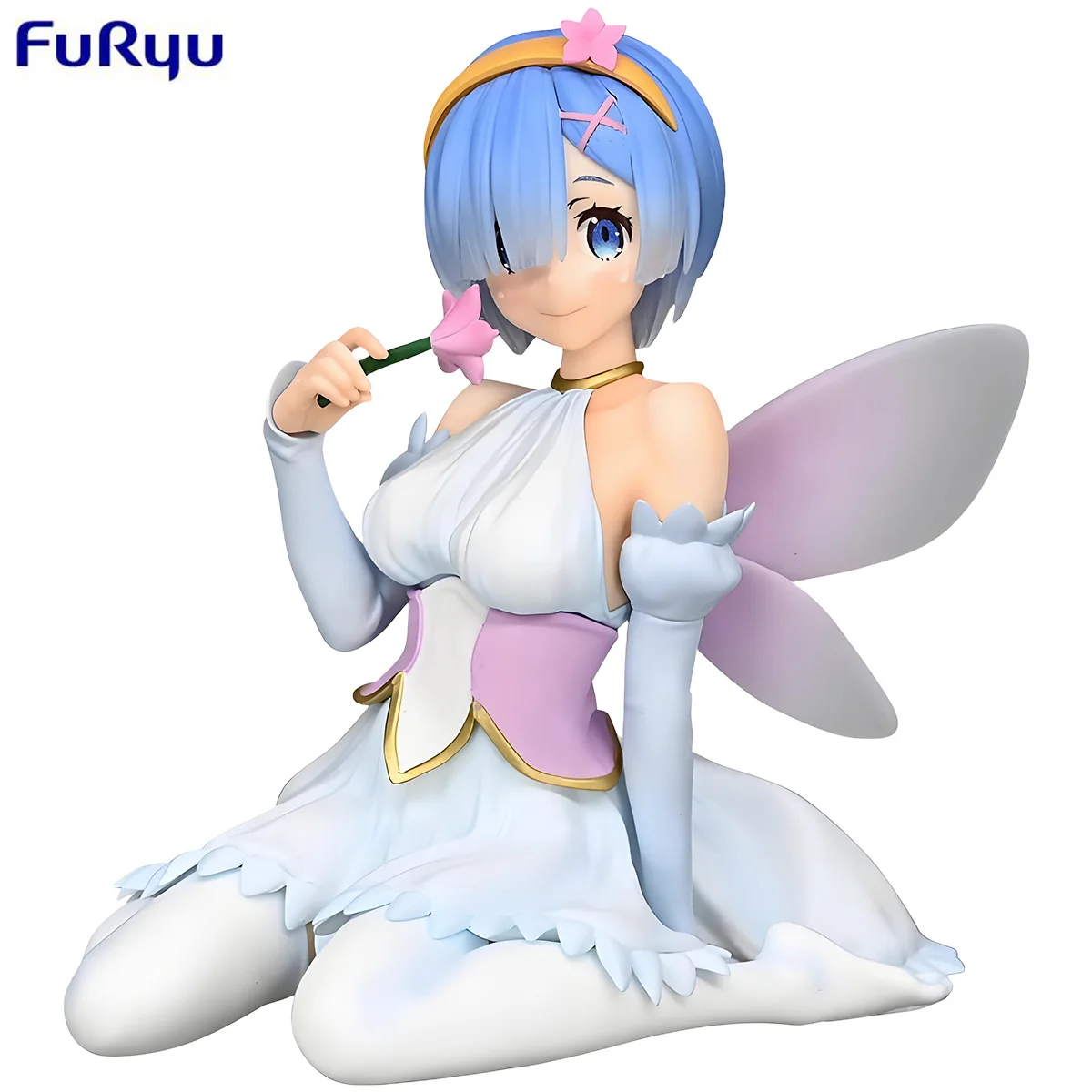 

In stock FuRyu Noodle Stopper Re:ZERO Starting Life in Another Rem Flower Fairy Anime Action Figure Model Collectible Toys Gift