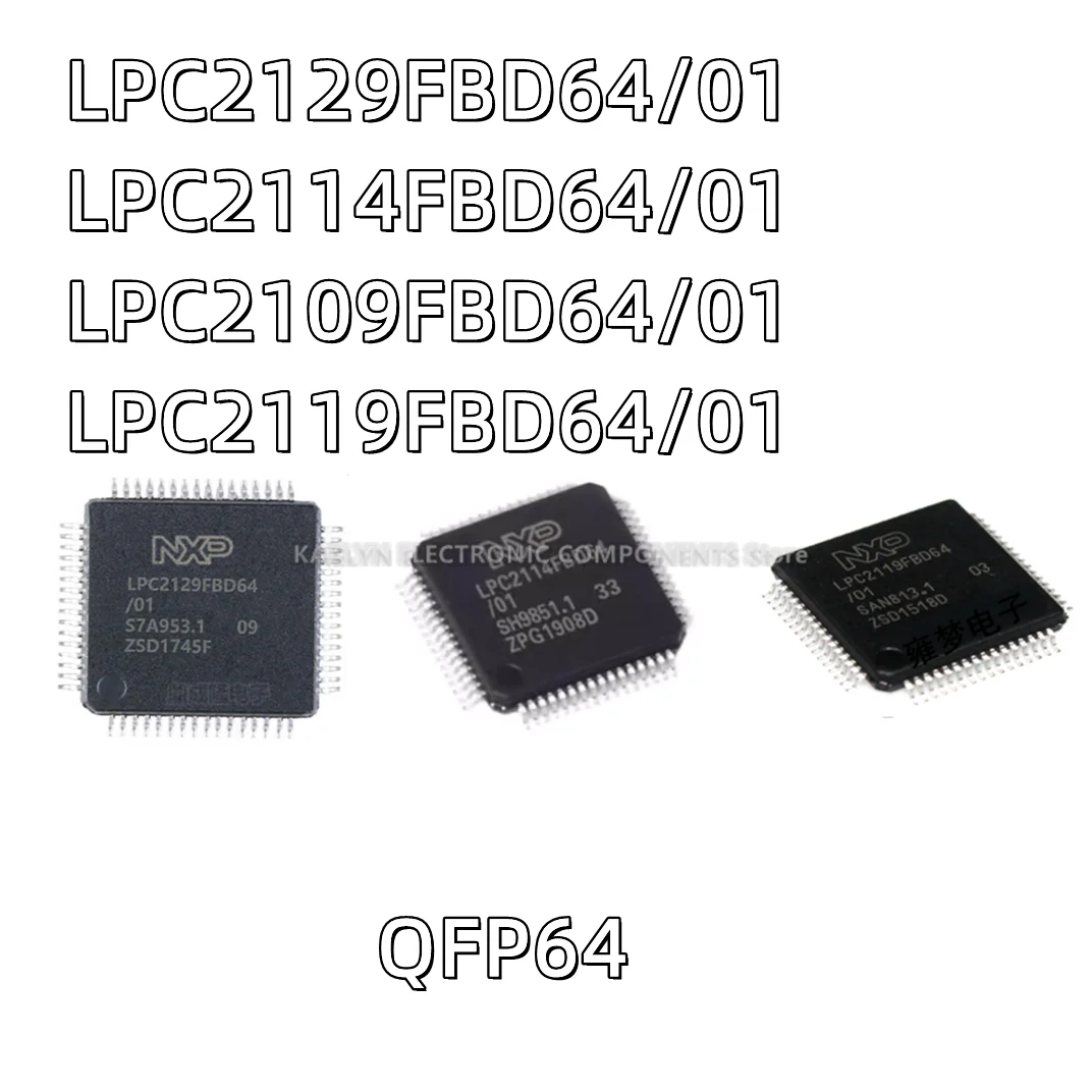 1PCS/LOT LPC2129FBD64/01 LPC2114FBD64/01 LPC2109FBD64/01 LPC2119FBD64/01