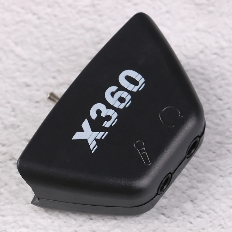 Adaptador de Audio con micrófono para xbox 360, 1 unidad