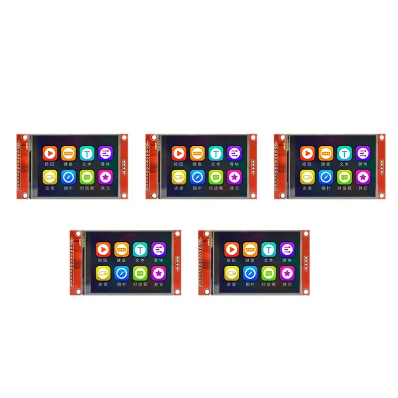 

N35R-5X 2.8 Inch 240X320 SPI TFT LCD Display Module SPI Serial Port 51 Drive ILI9341V LCD Serial Port STM32 Drive Display