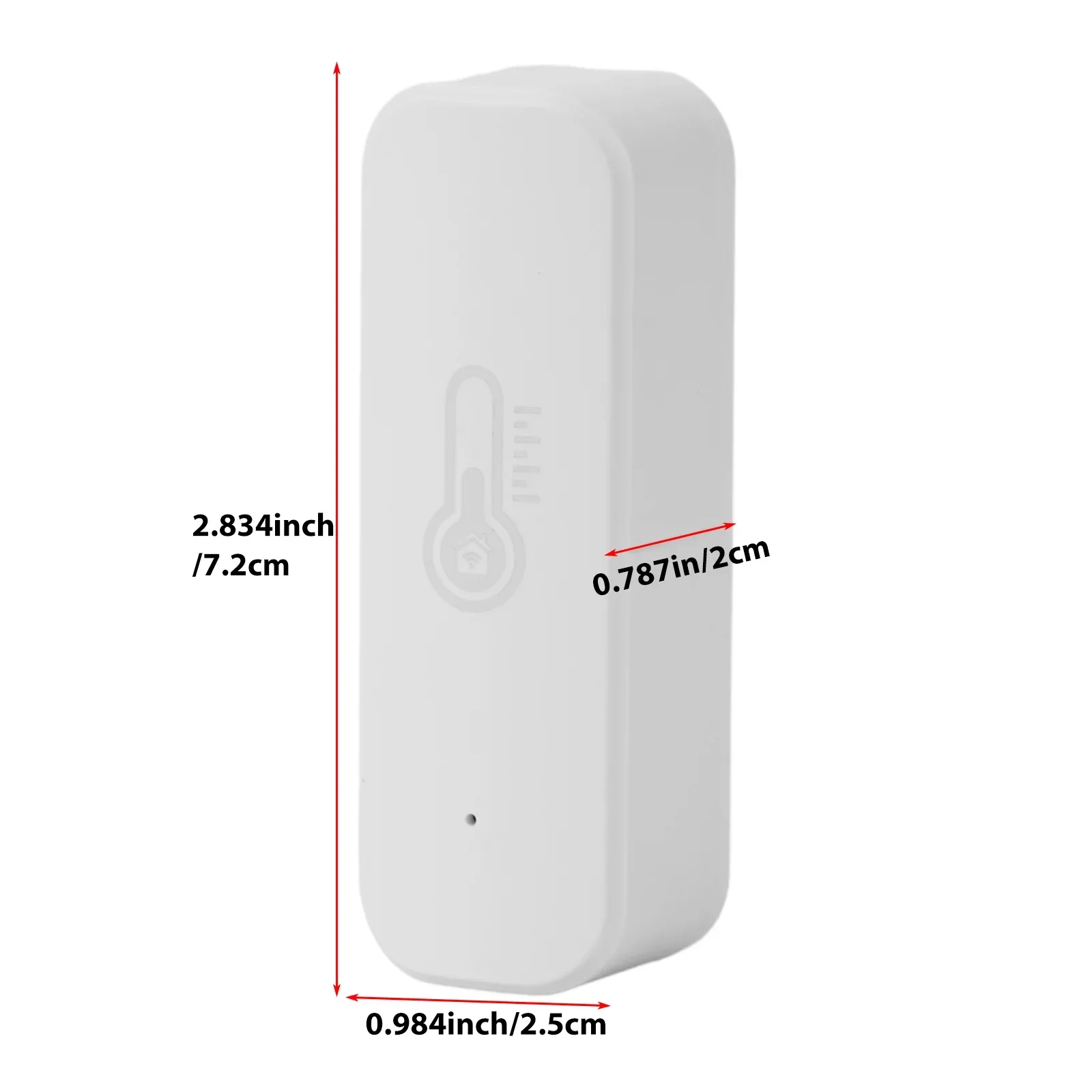 Quick Network Connection  Temperature and Humidity Curve Chart  ABS Material  Smart Wireless Temperature Humidity Sensor