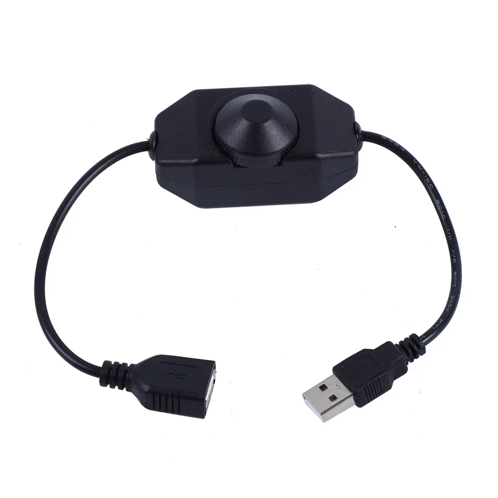 5V DC LED Switch Dimmer USB Light Bar Brightness Adjustment Control Line Module