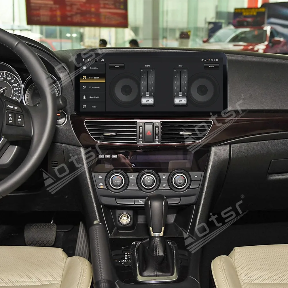 12.3'' Touch Screen Qualcomm 8 cores Android 13 Car Radio For Mazda Atenza 2014-2017 Video Player Stereo GPS Navigation Carplay view 4