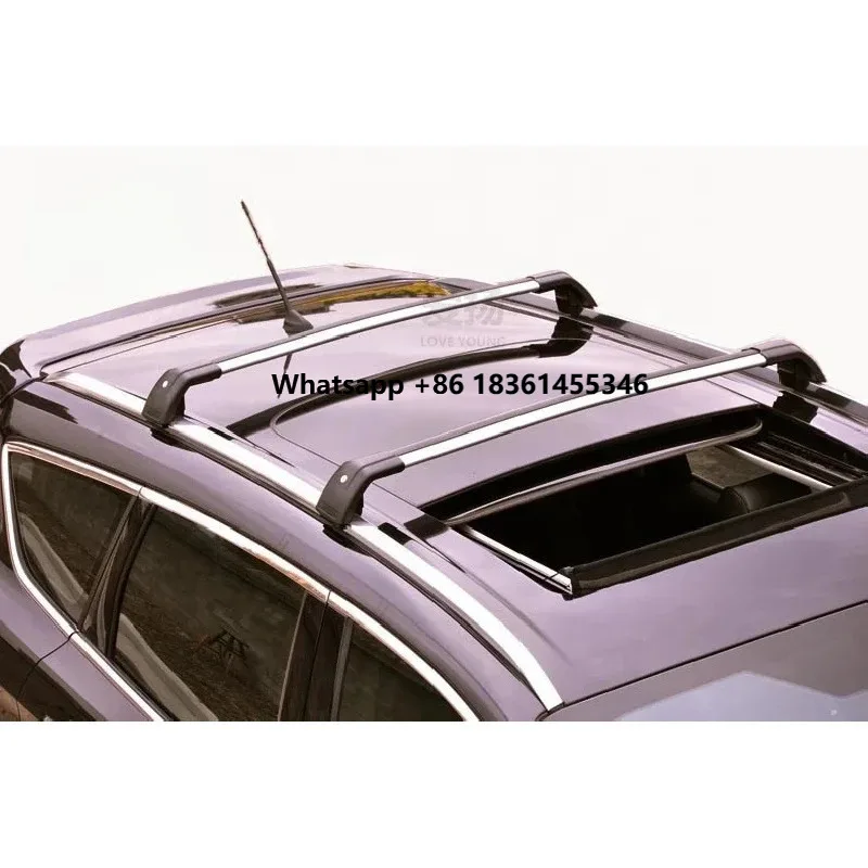 SUV Car Lage Rack Factory Hot Selling Universal Europe Style Aluminum Roof Silent Cross bar Heavy Duty Roof Rack
