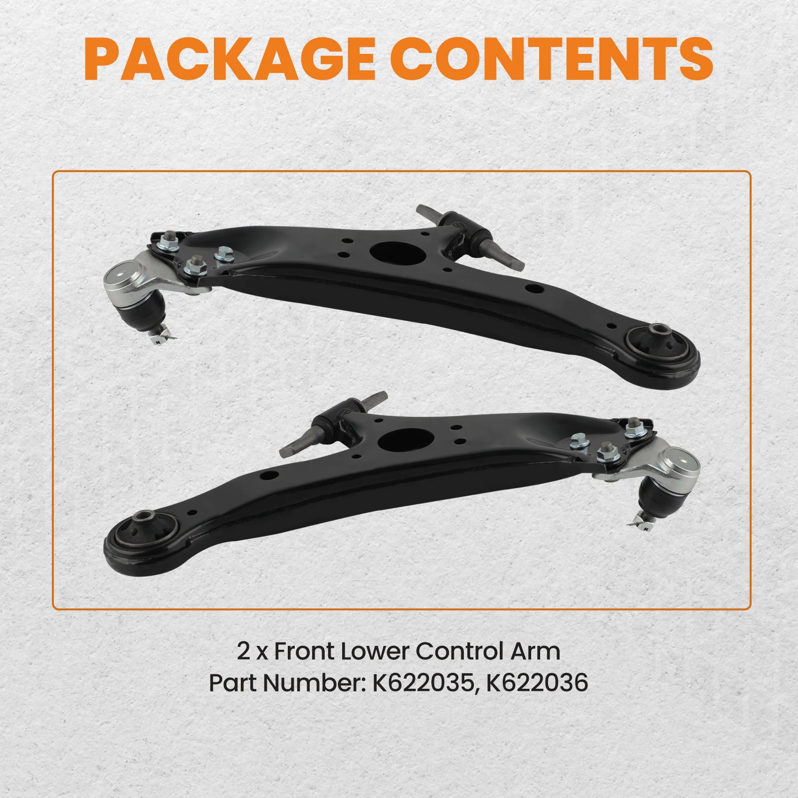 2x Front Lower Control Arm w/ Ball Joint for Toyota Sienna 2011 2012 2013-2020