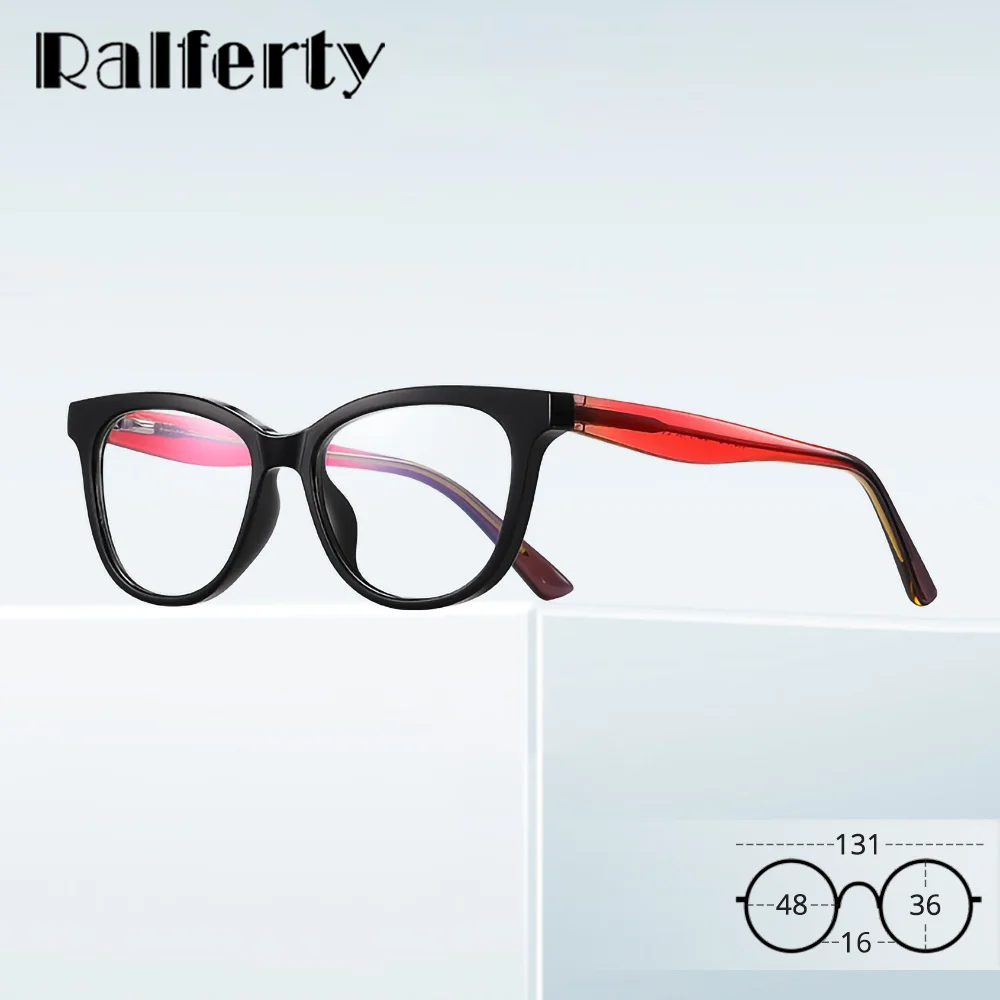 

Детские очки Ralferty с градиентной окраской, модные унисекс-оправы для молодежи, защитные очки от синего света для детей