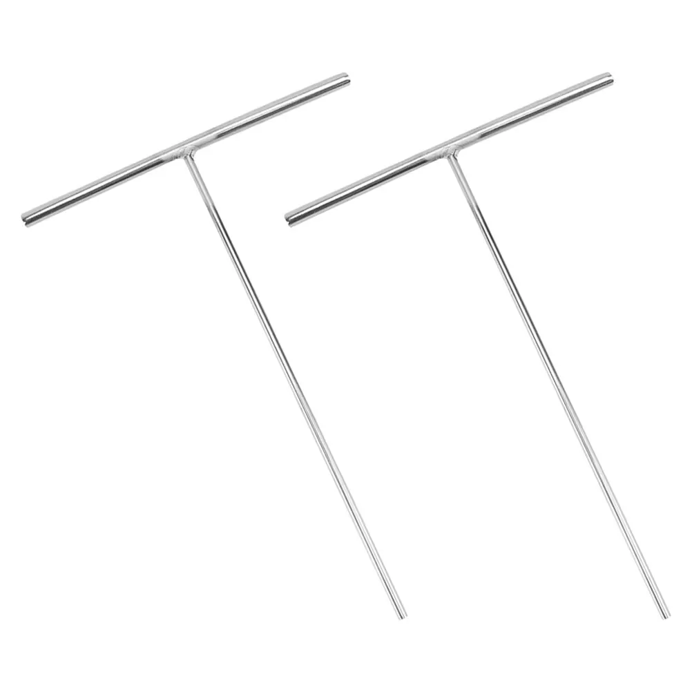 

2 Pcs Stainless Steel Pancake Tool Shaping Scraper Baking Dough Spreader Crepe Stick Pastry Blender Kitchen Gadgets