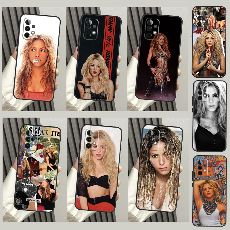 Singer Shakira Case For Samsung Galaxy A54 A34 A51 A71 A31 A11 A73 A53 A33 A13 A52 A32 A12 A14 A21S Cover