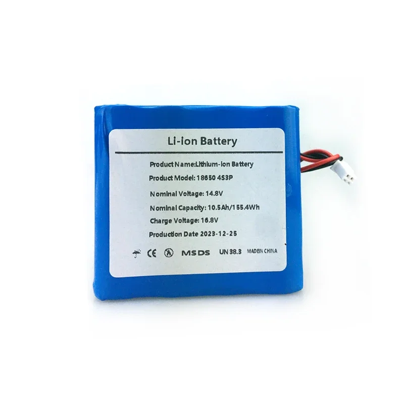4S3P 14,8 V 10500 mAh Für Nacht Angeln Lampe Heizung Grubenlampe Verstärker Etc 18650 Li-iom Batterie Pack mit BMS