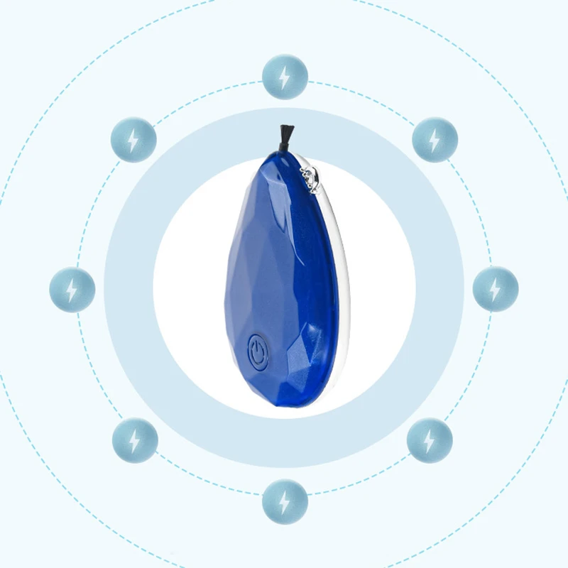 Purificateur d'air portable pour adultes et enfants, mini collier personnel, désodorisant, ioniseur, ions négatifs, faible bruit