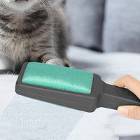 2pcs Clothes Lint Remover Brush Double Sided Removing Tool For Pet Static Lint Cleaning Multi Function Compact Travel Pet Hair