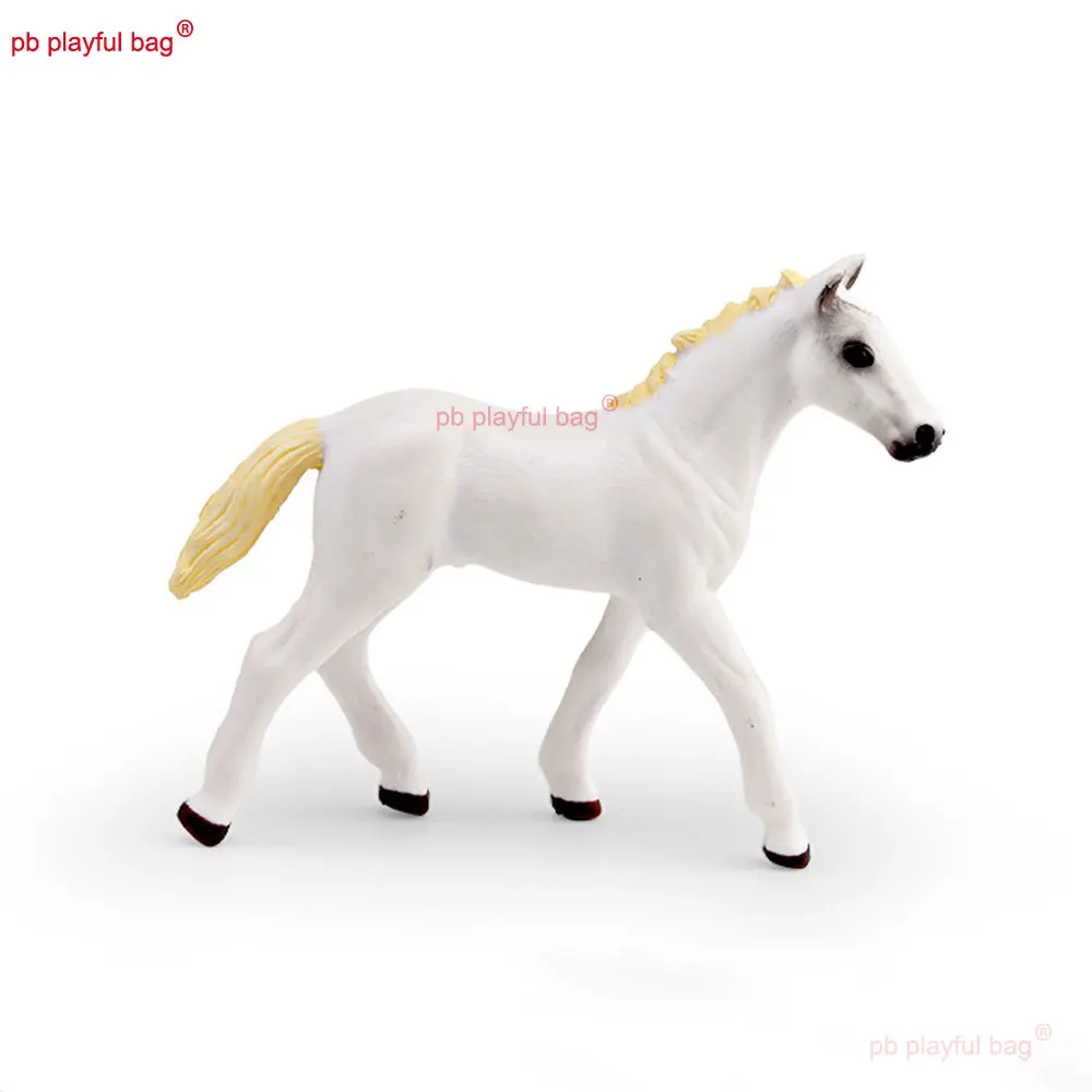 Simulation Horse Model Farm Toys Animals Figures Action Figure Toy Brown Pony Educational Collectible Decor Kids Gifts ZG386