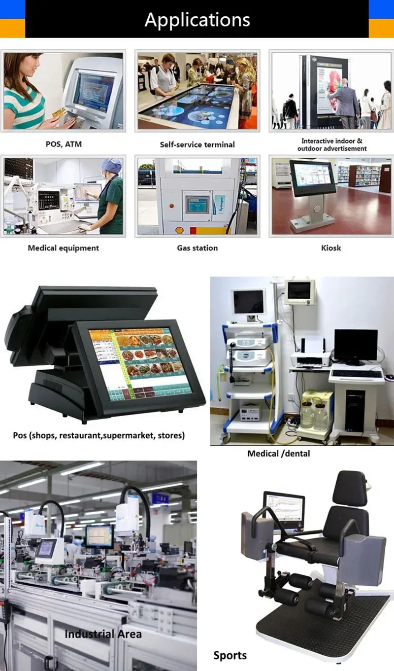 ZHIXIANDA Monitor de segurança de 9,7 polegadas Tela IPS 1024x768 CCTV LCD Display de mesa Plástico Shell