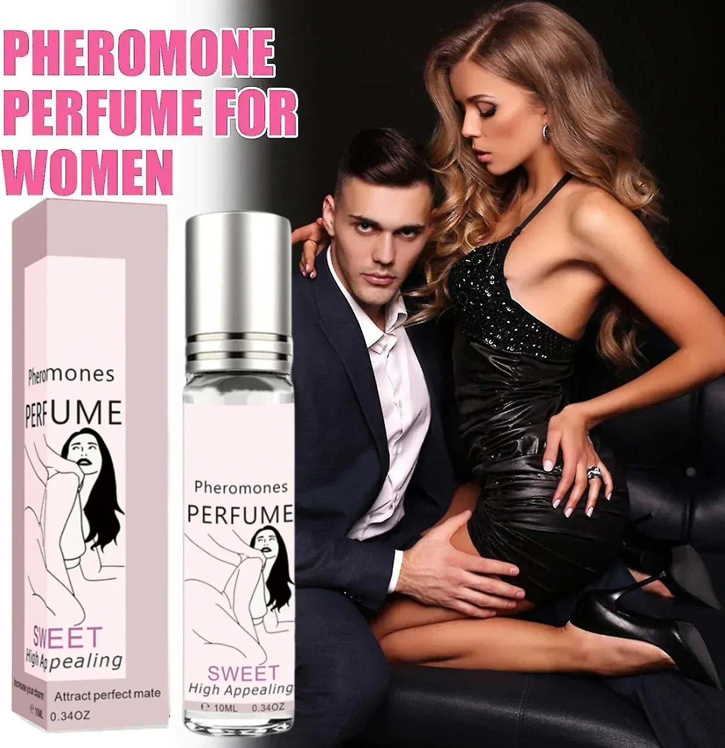 Ароматы Pheromone, эфирное масло, длительный аромат для привлечения противоположного секса, портативный флирт-парфюм