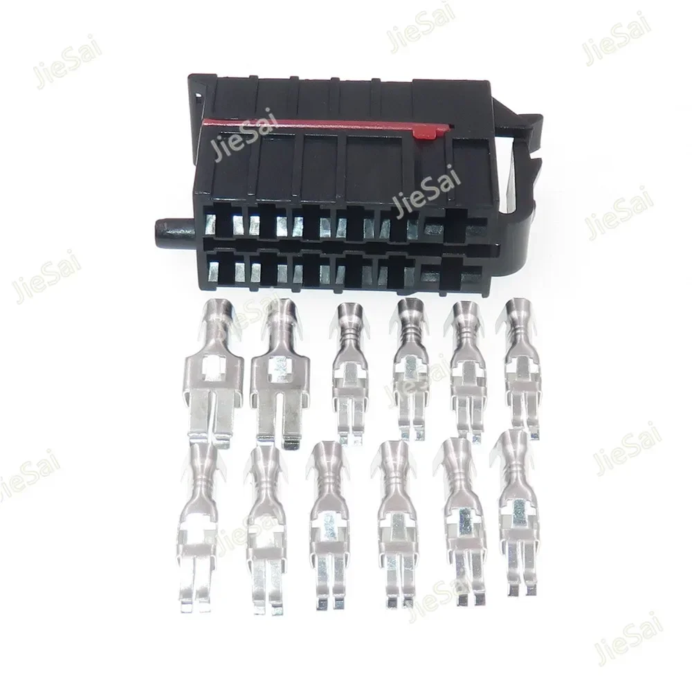 12 Pin 928569 357945971 Car Wire Harness Connector Automotive Plastic Housing Plug With Pins