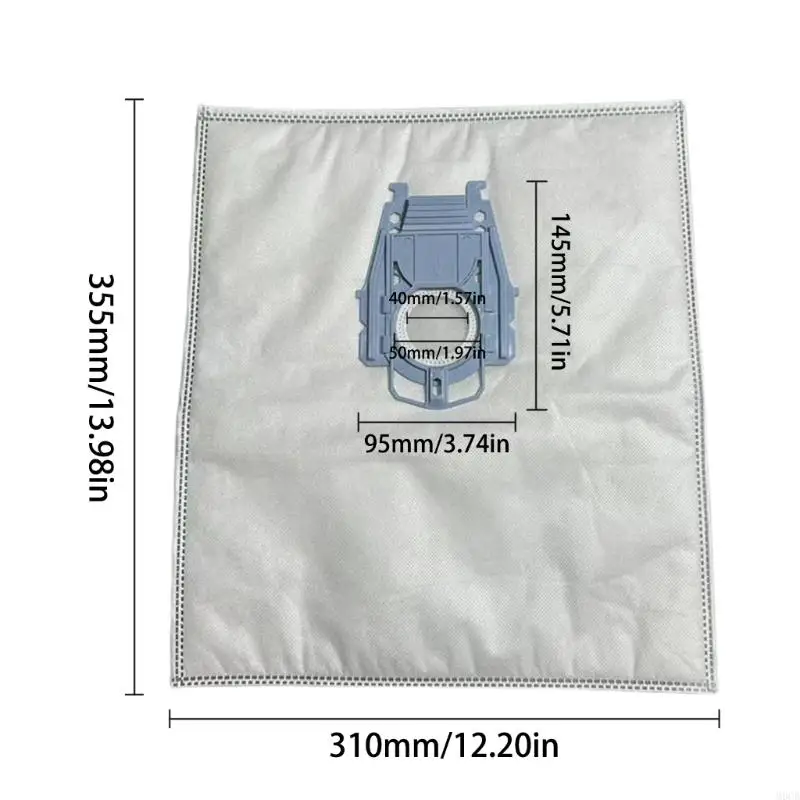 M6CBスカイムクリーナーバッグ3個の掃除機ダストバッグ掃除機袋掃除機クリーナー交換部品掃除機キャニスターバッグクロスマテリアル